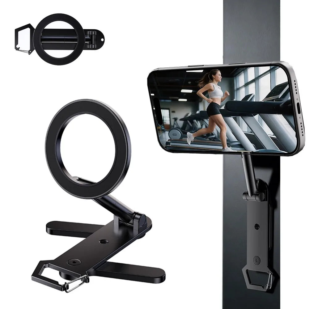 Support Magnétique 720° Rotatif pour Téléphone – Trépied Pliable