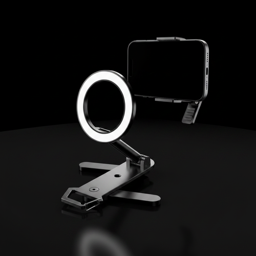 Mini trépied - fond noir